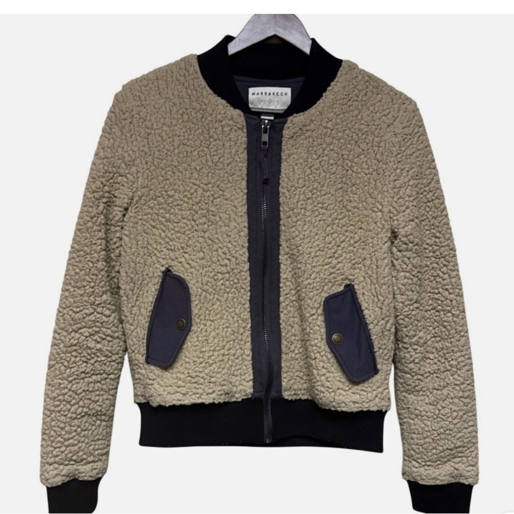 Anthropologie Marrakech Teddy Jacket Sz S